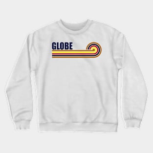 Globe Arizona horizontal sunset Crewneck Sweatshirt